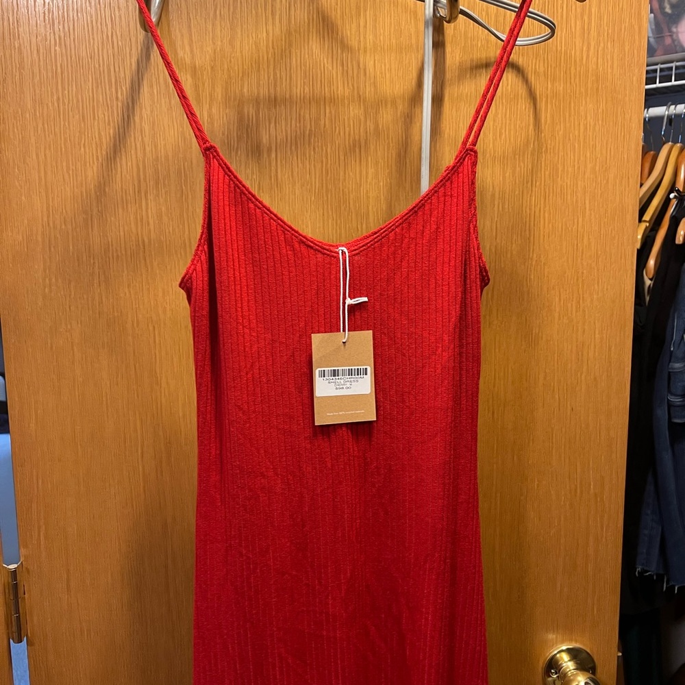 NWT Reformation Ribbed dress